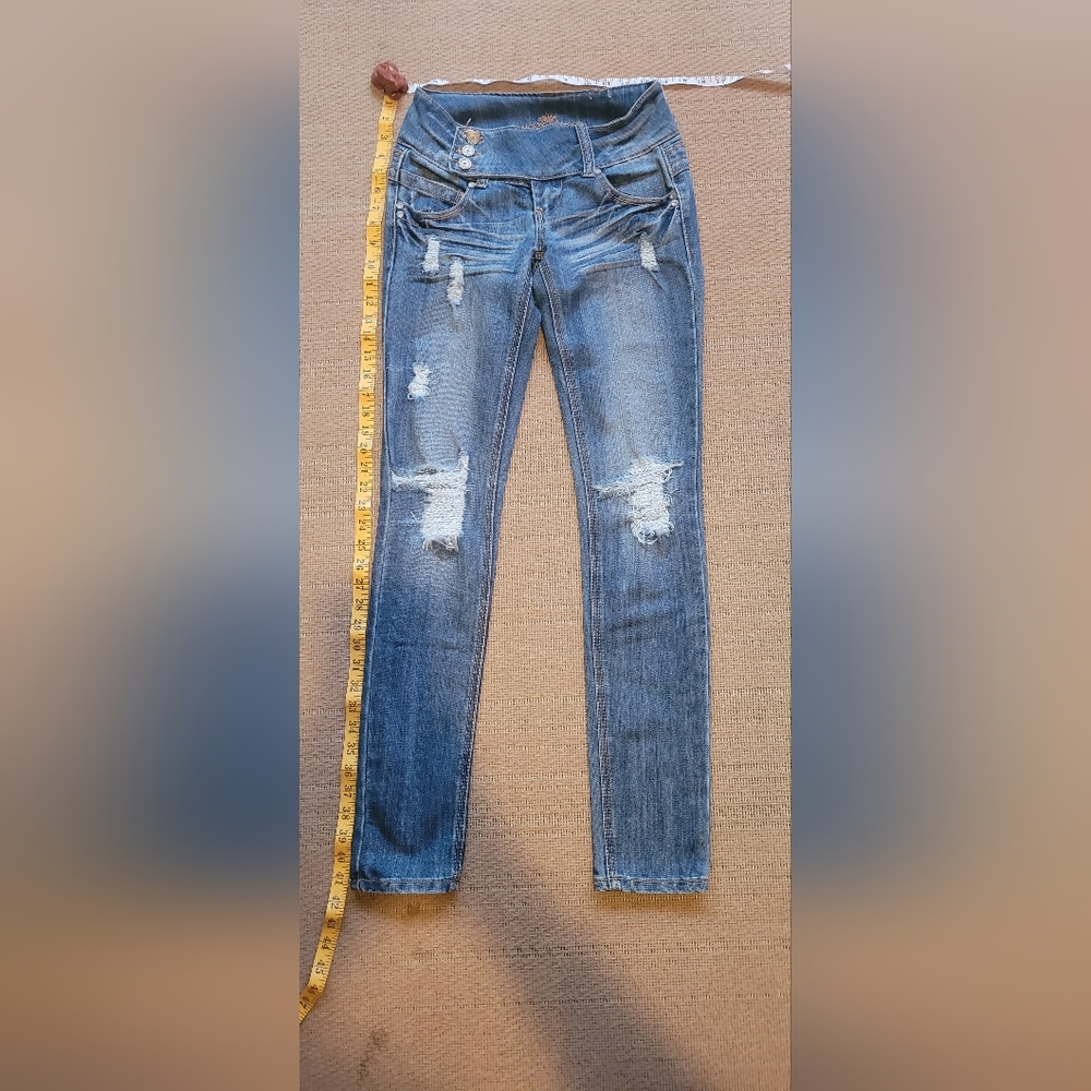 Almost Famous Ripped Denim Jeans